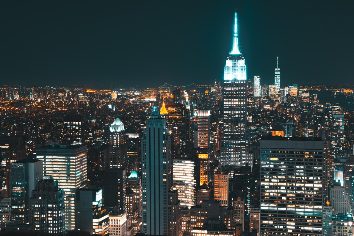 new york city skyline premium